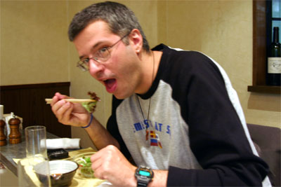 The salad course
